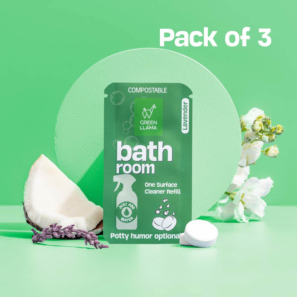Bathroom Cleaner Refills - Lavender Fragrance PACK OF 3 - thewrightstore
