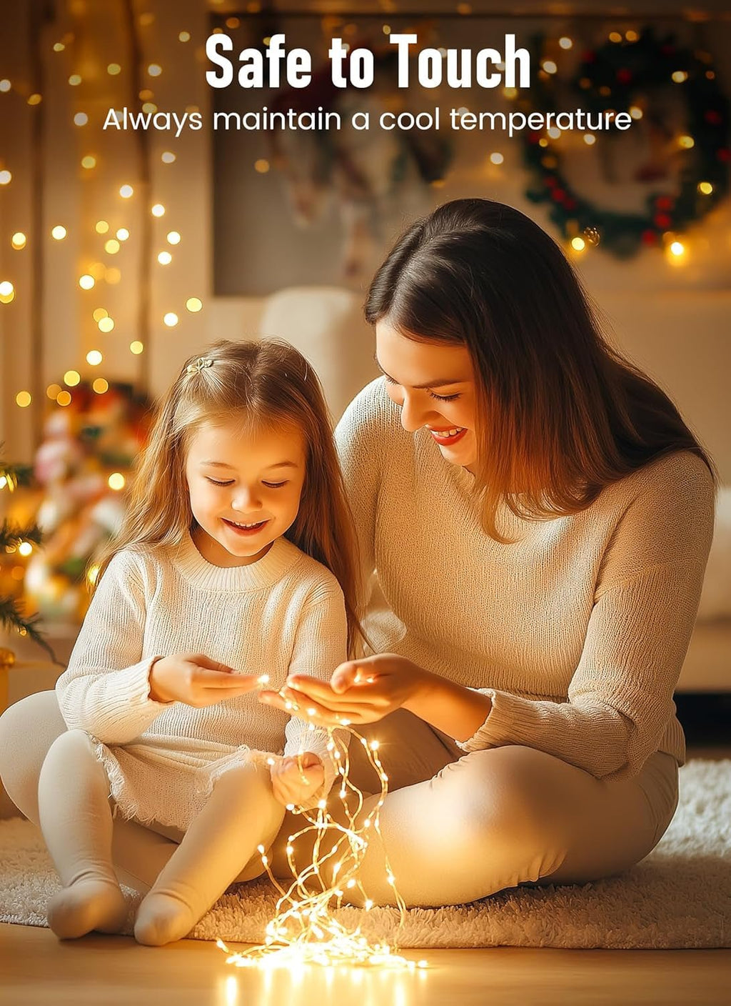 Battery Operated Fairy Lights - 2 Pack 33FT 100 LED Mini String Lights, Waterproof Copper Wire Twinkle Lights for Indoor and Outdoor Home, Wedding, and Christmas Decoration, Warm White - thewrightstore