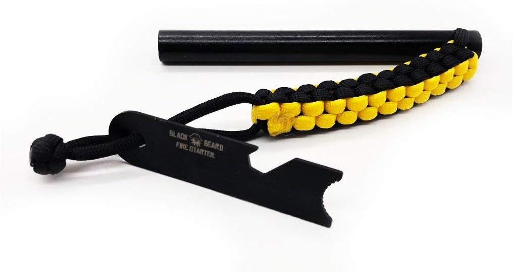 Black Beard Ferro Rod Fire Starter - thewrightstore