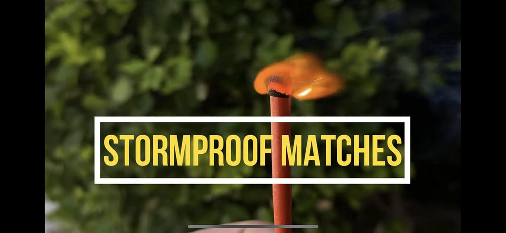 Black Beard Stormproof Fire Matches - thewrightstore
