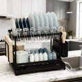Black Metal Dish Rack – 2 - Layer / 3 - Layer - thewrightstore