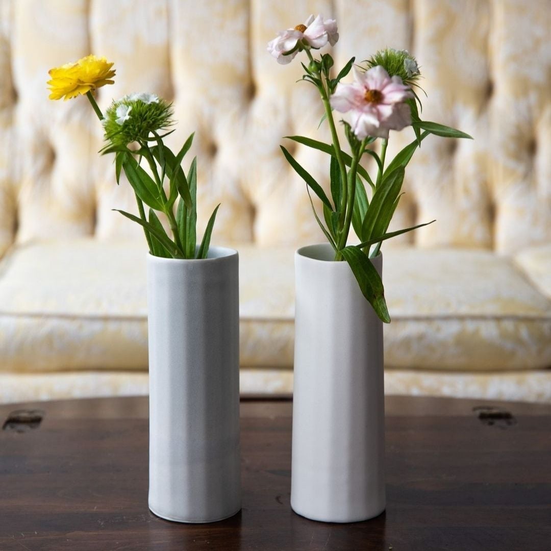Bloom Vase - Handmade Porcelain Flower Vase - thewrightstore