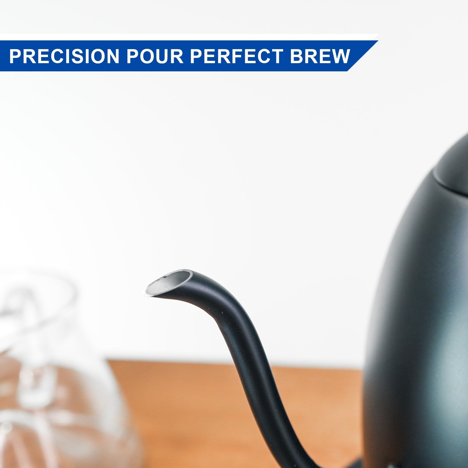 Bonavita Cosmopolitan 1.0L Gooseneck Precision Temperature Electric Kettle - thewrightstore