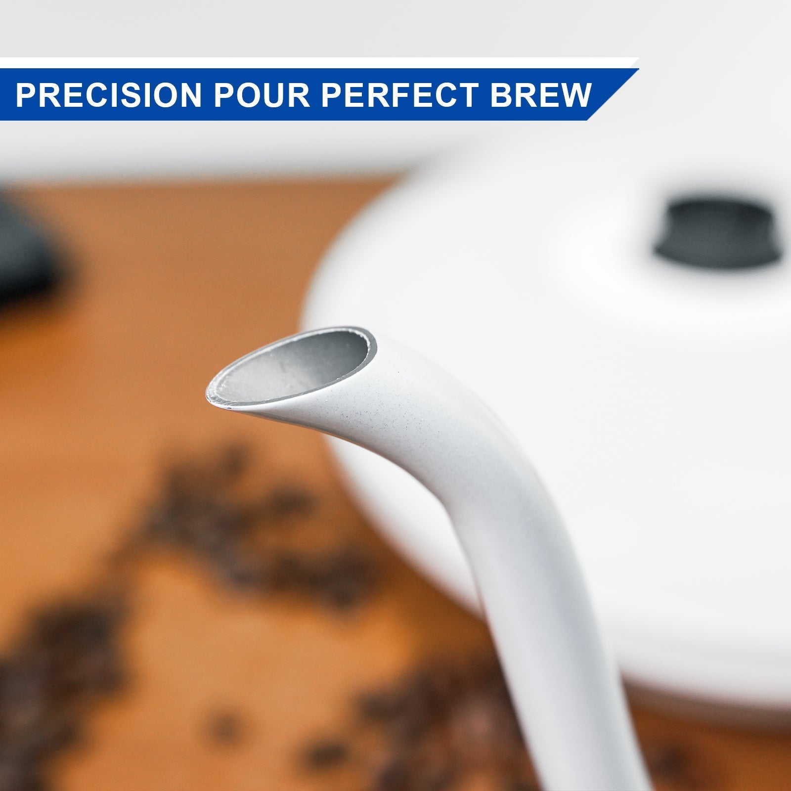 Bonavita Cosmopolitan 1.0L Gooseneck Precision Temperature Electric Kettle - thewrightstore