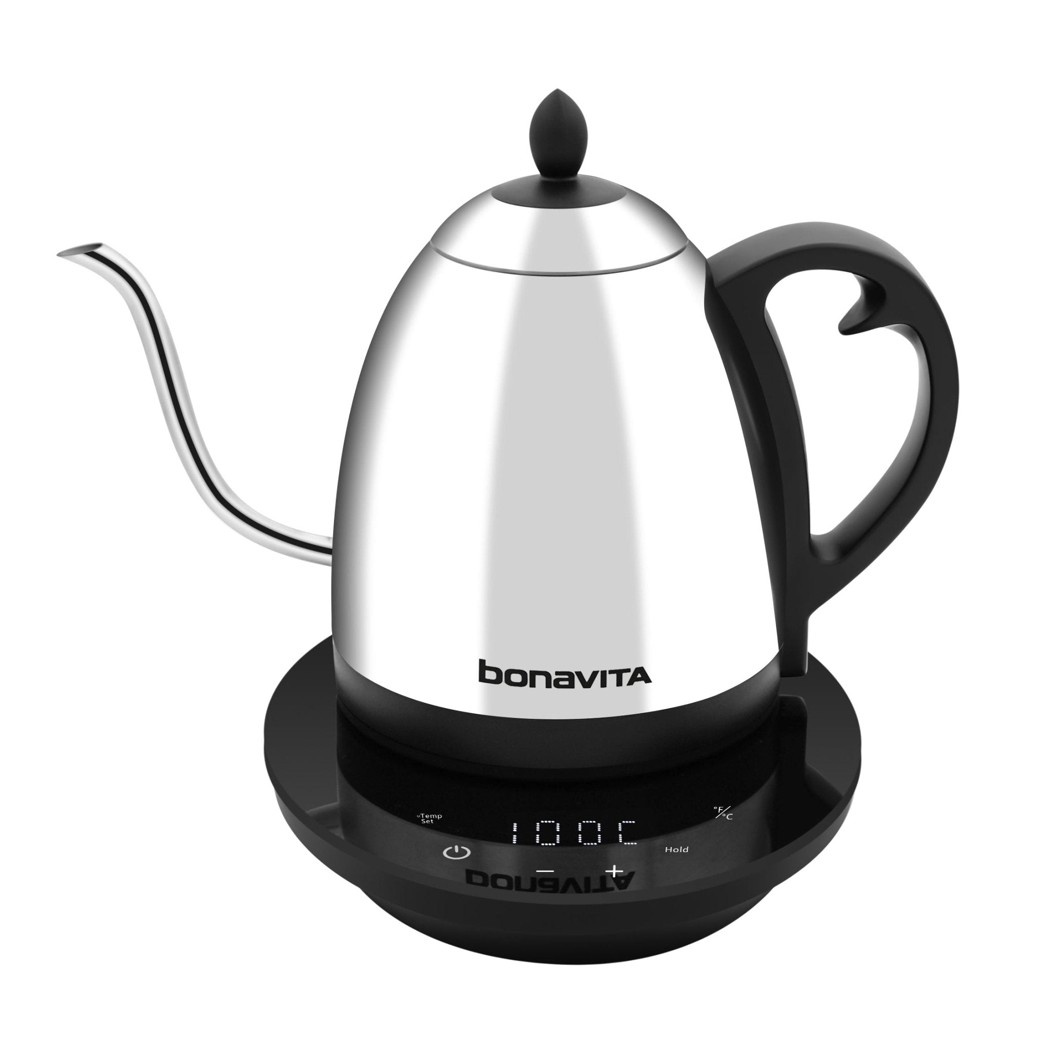 Bonavita Cosmopolitan 1.0L Gooseneck Precision Temperature Electric Kettle - thewrightstore