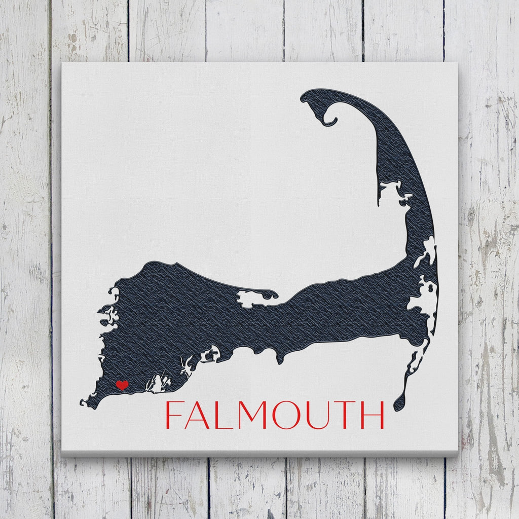 Cape Cod Canvas Customizable Silhouette Wall Decor - thewrightstore