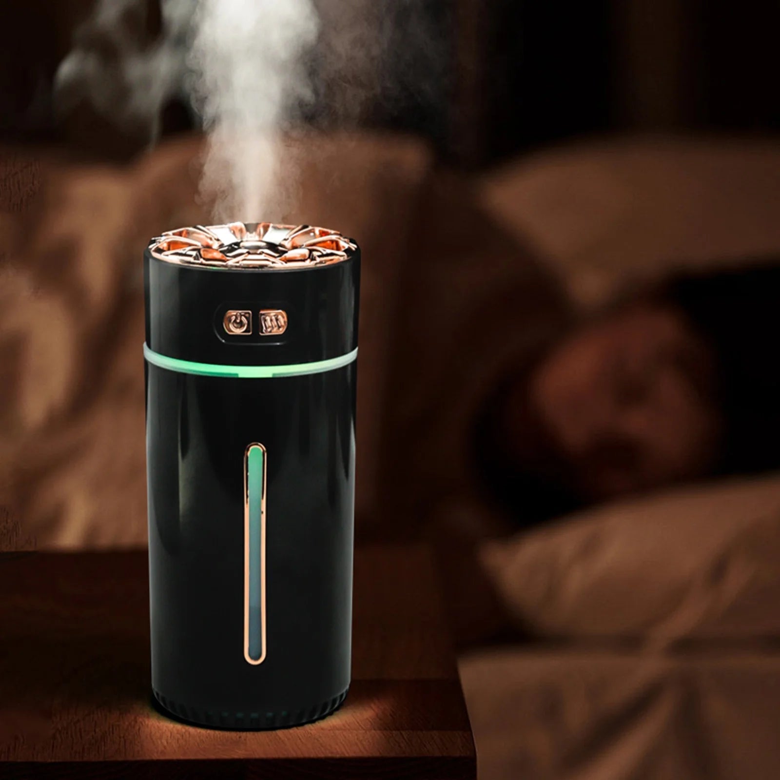 Car Diffuser Humidifier USB Aromatherapy Essential Oil Diffuser Car Air Freshener Diffuser USB Cool Mist Mini Portable Diffuser for Car Home Office Bedroom - thewrightstore