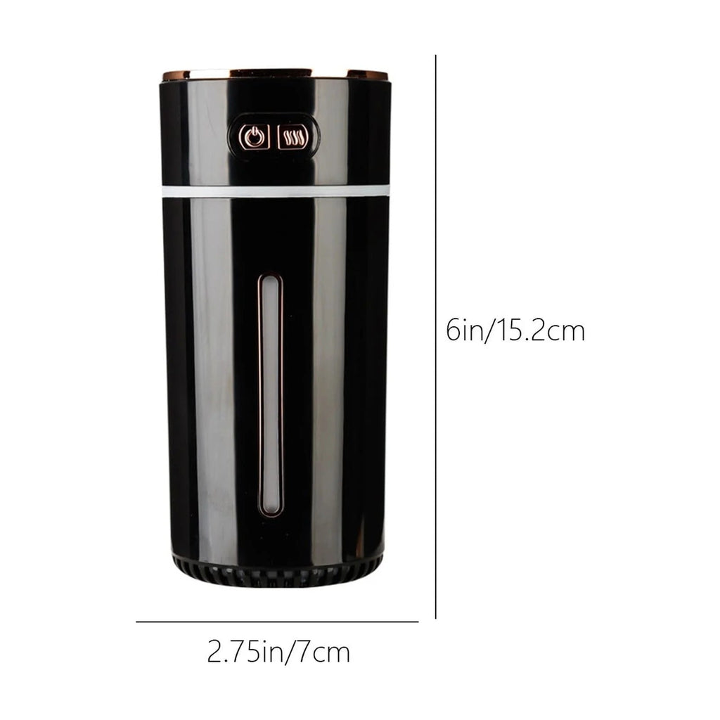 Car Diffuser Humidifier USB Aromatherapy Essential Oil Diffuser Car Air Freshener Diffuser USB Cool Mist Mini Portable Diffuser for Car Home Office Bedroom - thewrightstore
