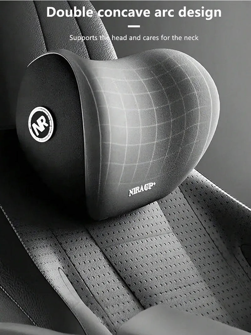 Car Headrest, Lumbar Support, Shoulder Pillow, Car Pillow, Memory Cotton Waist Backrest Cushion, Household Automotive Products - thewrightstore