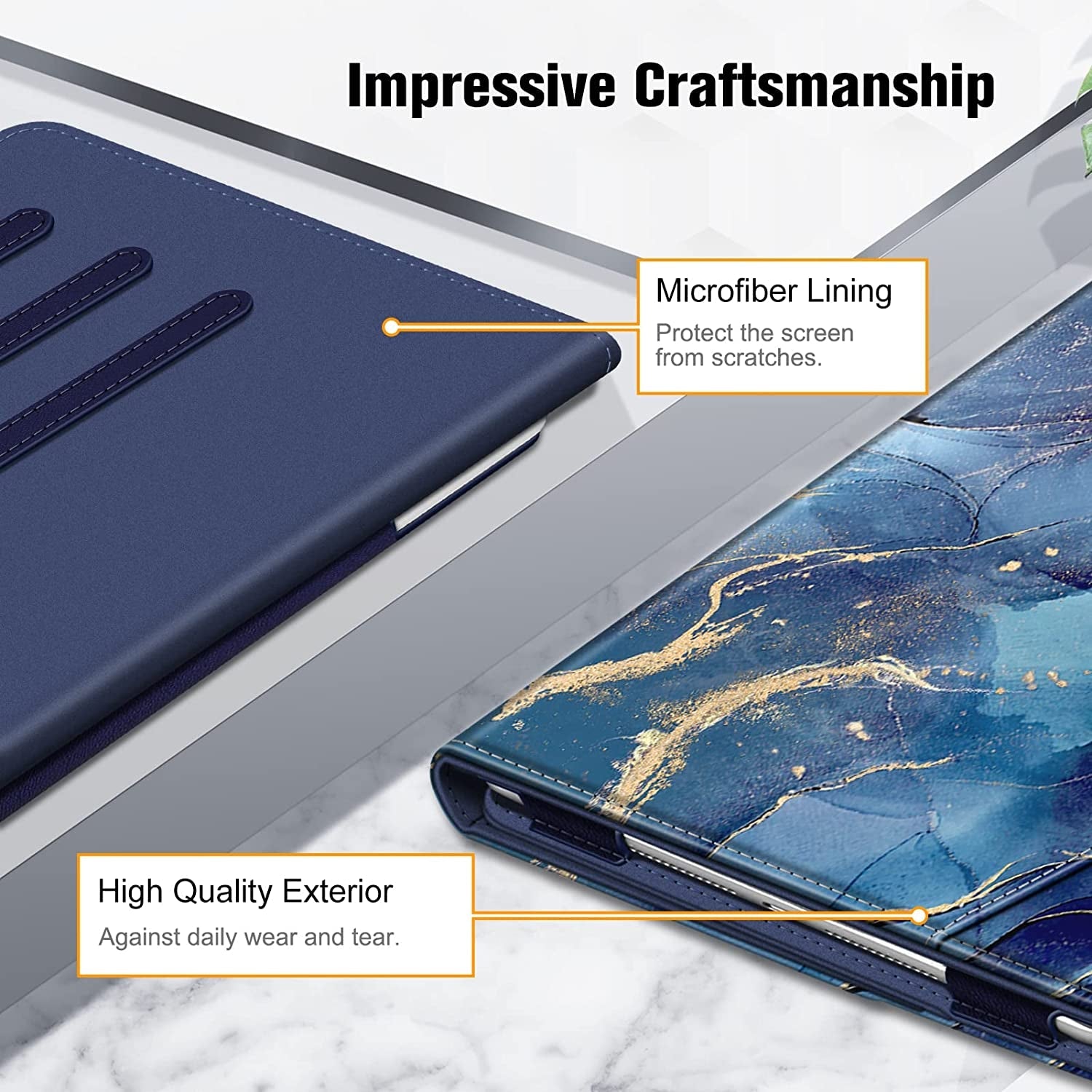 Case for Ipad 9Th / 8Th / 7Th Generation (2021/2020/2019) 10.2 Inch - [Corner Protection] Multi - Angle Viewing Stand Cover.