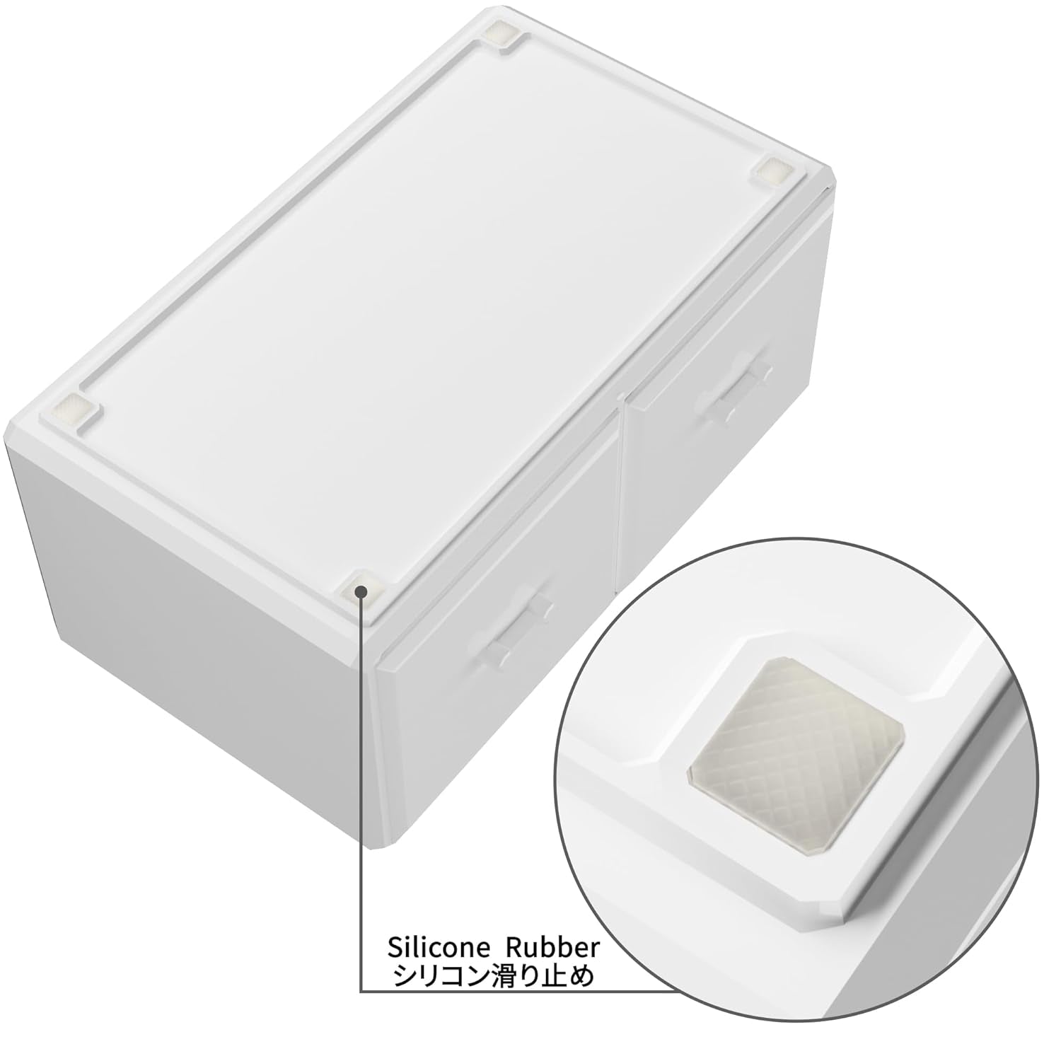 Readaeer White Makeup Cosmetic Organizer with 12 Drawer Storage System