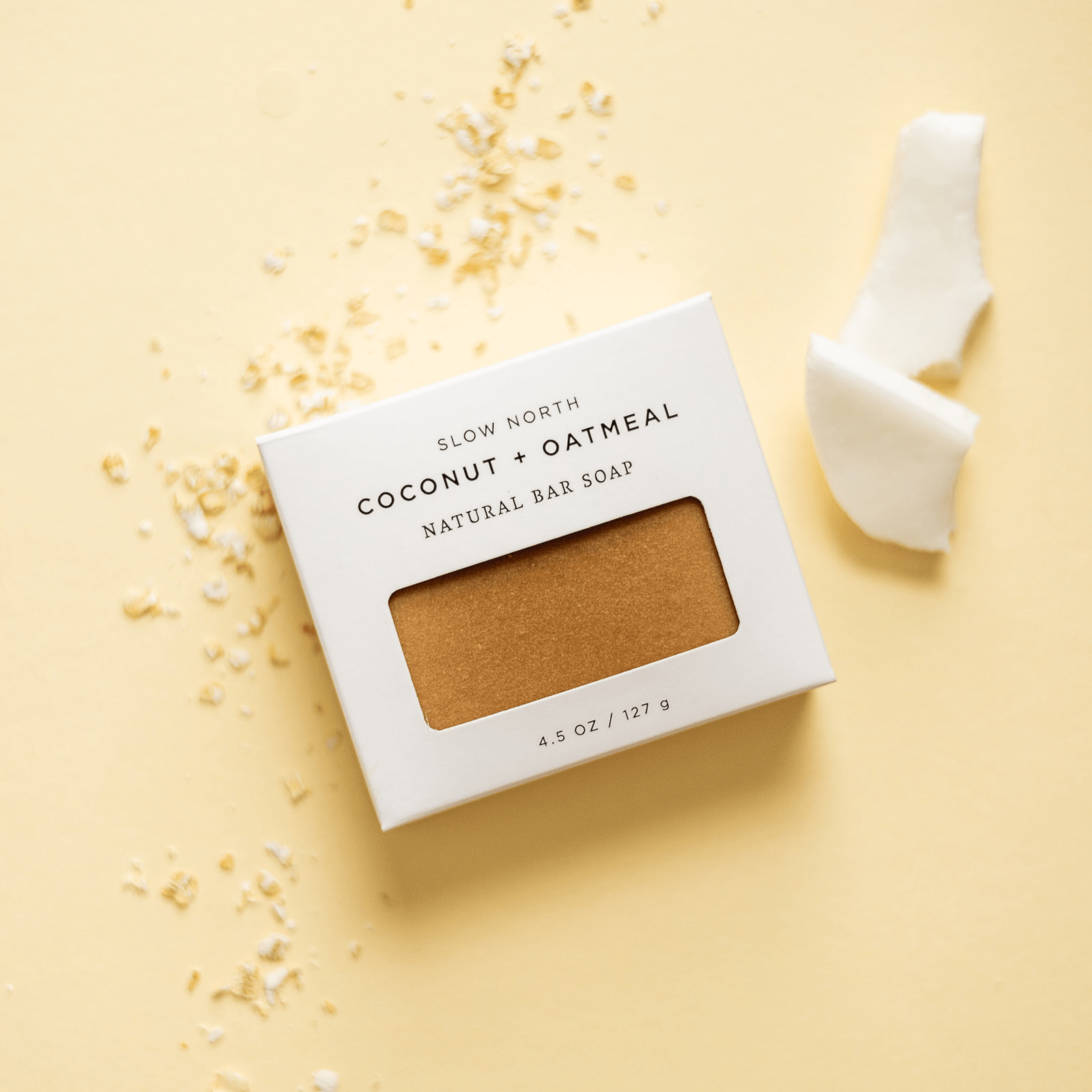 Coconut + Oatmeal - Natural Bar Soap - thewrightstore