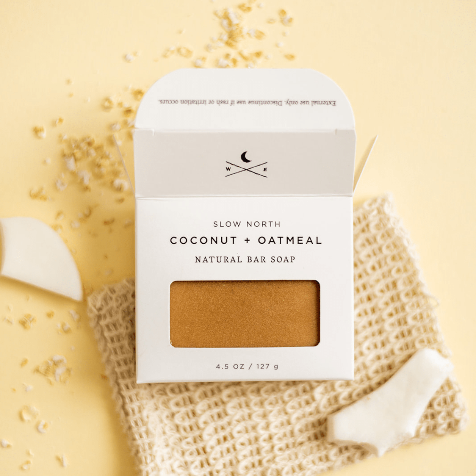Coconut + Oatmeal - Natural Bar Soap - thewrightstore