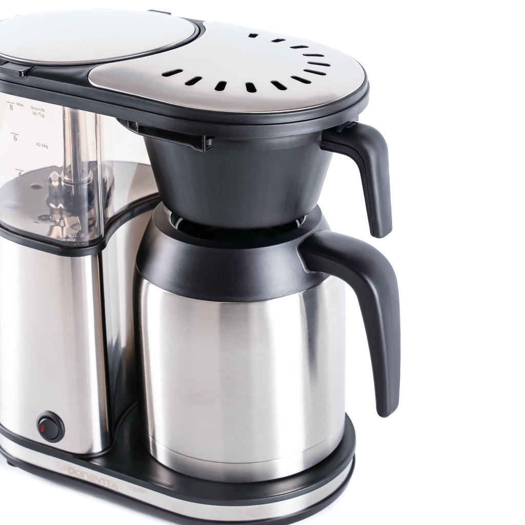 Connoisseur 8 - Cup Drip Coffee Brewer One - Touch with Thermal Carafe and Hanging Basket - SCA Certified Home Brewer - thewrightstore