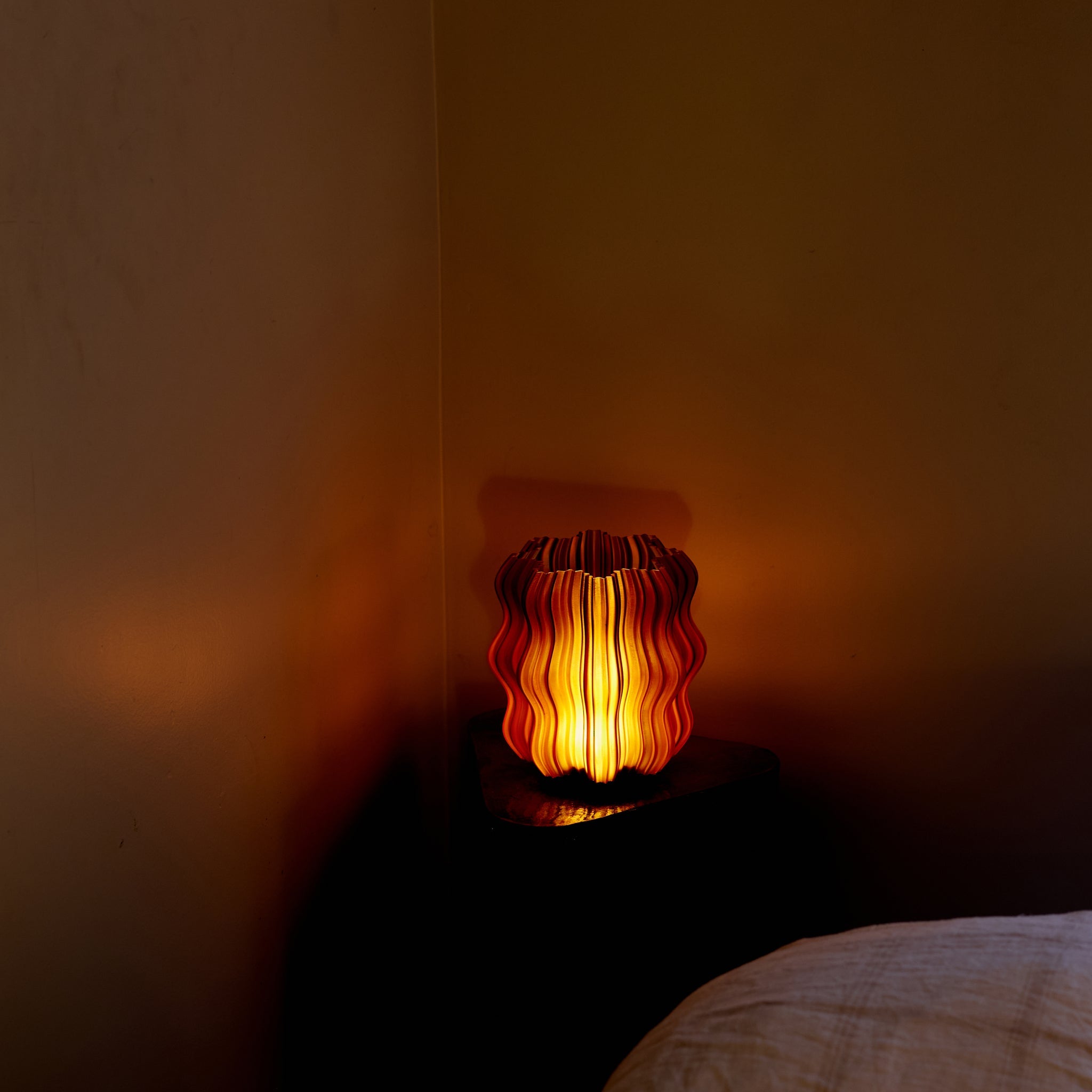 Cordless Mini Wavy Lamp - thewrightstore