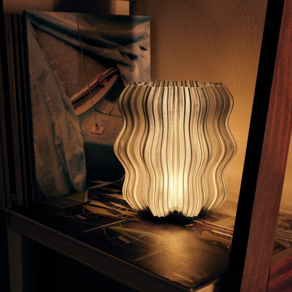 Cordless Mini Wavy Lamp - thewrightstore