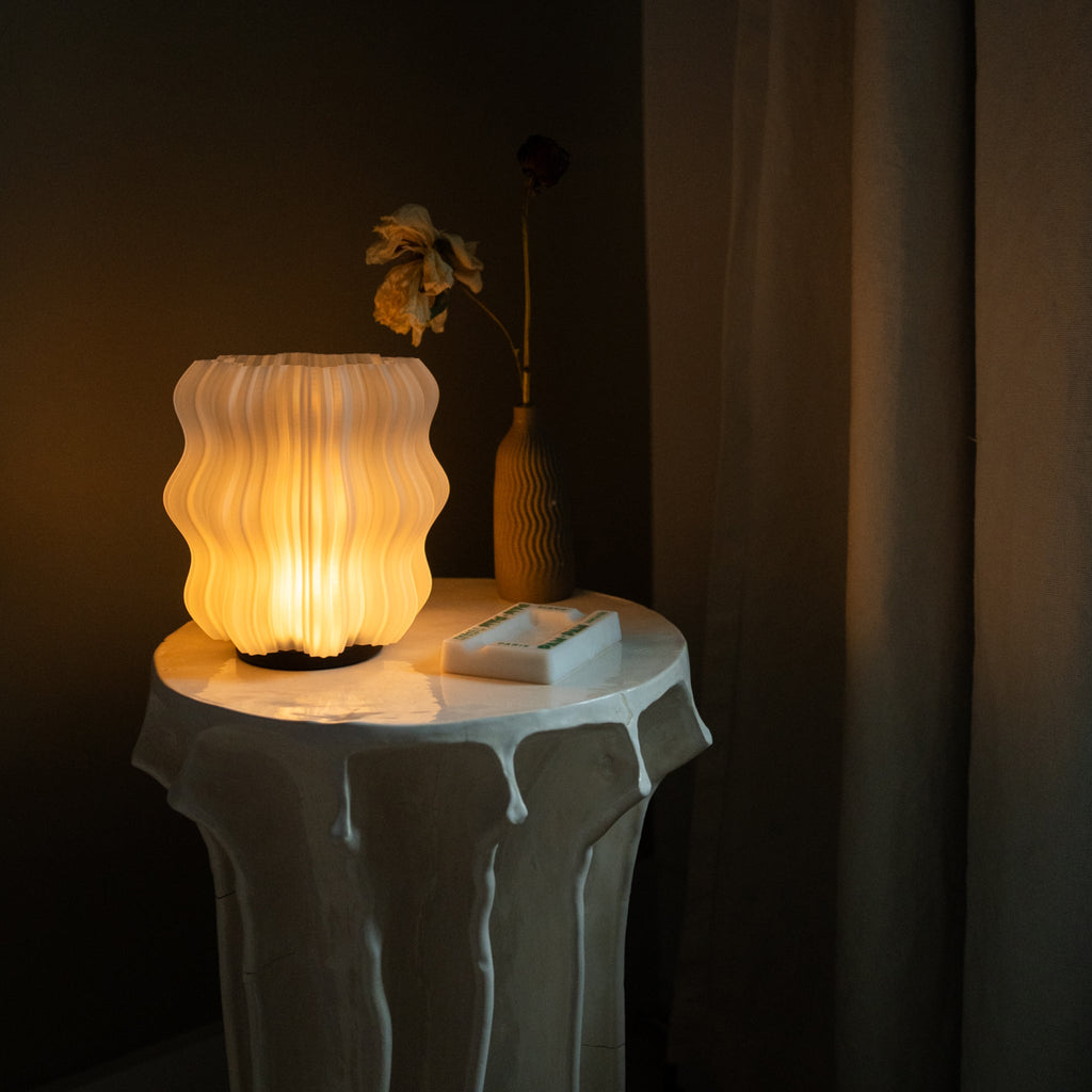 Cordless Mini Wavy Lamp - thewrightstore
