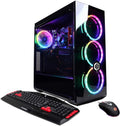 CyberpowerPC Gamer Xtreme VR Gaming Desktop, Intel Core i5-9400F 2.9GHz, NVIDIA GeForce GTX 1660 6GB, 8GB DDR4 RAM, 240GB SSD, 1TB HDD, Wi-Fi Ready, Windows 10 Home (Model GXIVR8060A8, Black) - thewrightstore