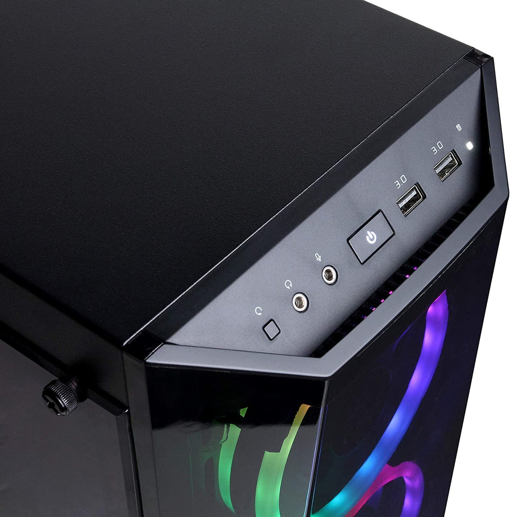 CyberpowerPC Gamer Xtreme VR Gaming Desktop, Intel Core i5-9400F 2.9GHz, NVIDIA GeForce GTX 1660 6GB, 8GB DDR4 RAM, 240GB SSD, 1TB HDD, Wi-Fi Ready, Windows 10 Home (Model GXIVR8060A8, Black) - thewrightstore