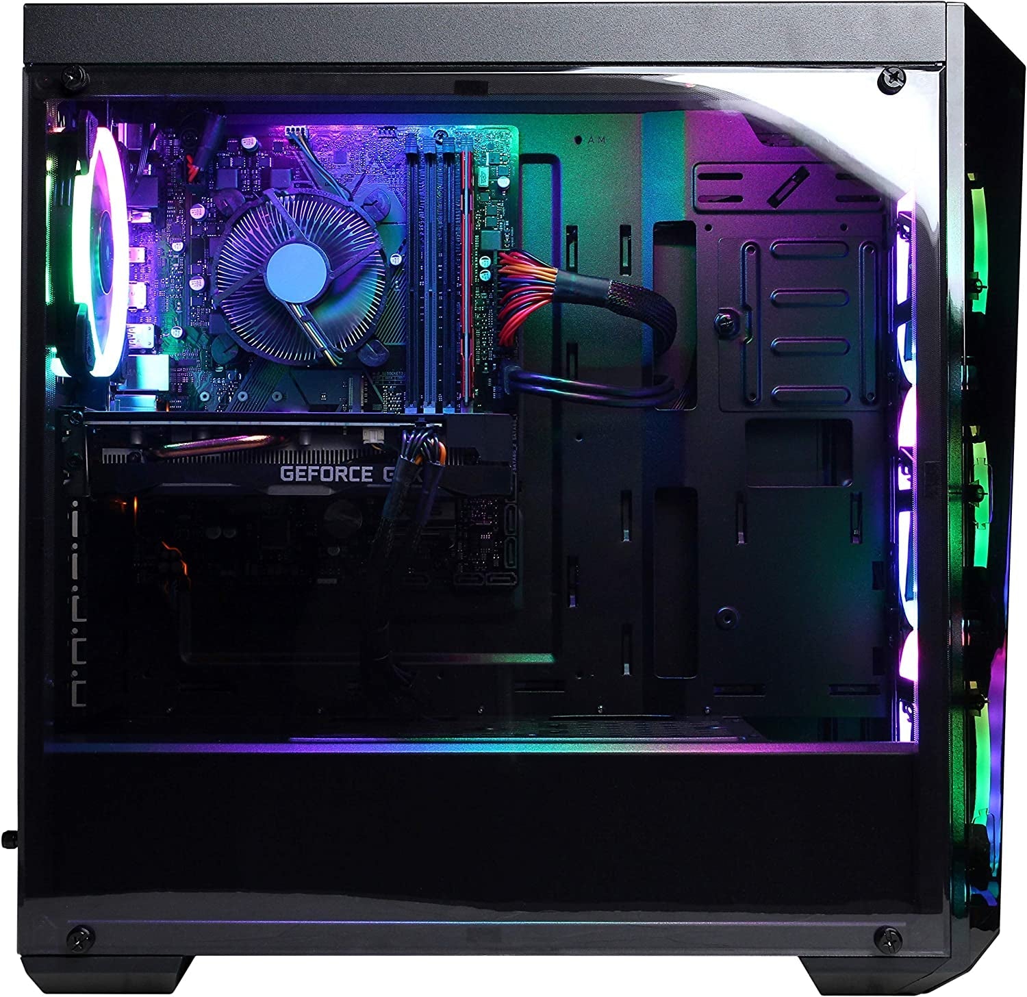 CyberpowerPC Gamer Xtreme VR Gaming Desktop, Intel Core i5-9400F 2.9GHz, NVIDIA GeForce GTX 1660 6GB, 8GB DDR4 RAM, 240GB SSD, 1TB HDD, Wi-Fi Ready, Windows 10 Home (Model GXIVR8060A8, Black) - thewrightstore