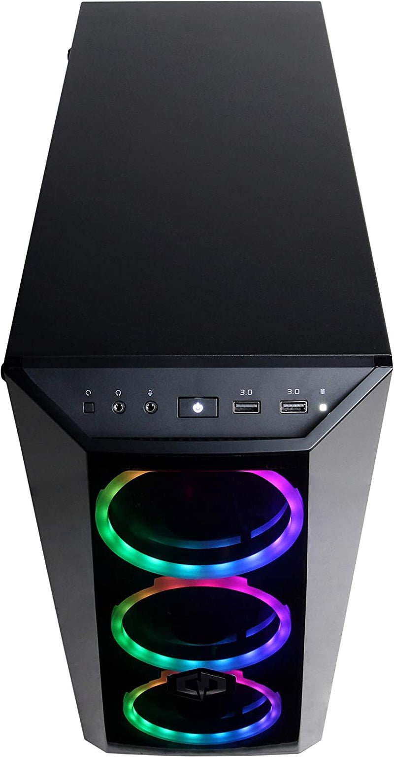 CyberpowerPC Gamer Xtreme VR Gaming Desktop, Intel Core i5-9400F 2.9GHz, NVIDIA GeForce GTX 1660 6GB, 8GB DDR4 RAM, 240GB SSD, 1TB HDD, Wi-Fi Ready, Windows 10 Home (Model GXIVR8060A8, Black) - thewrightstore