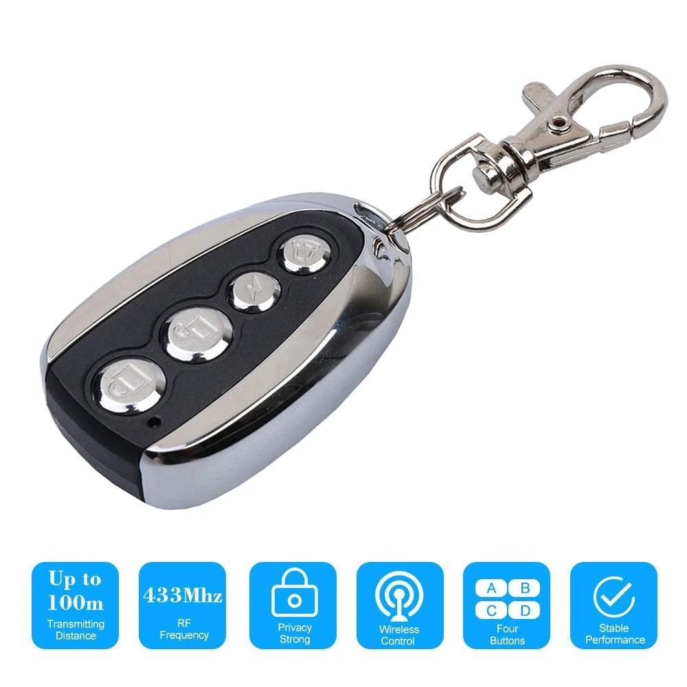 RF Wireless Auto Remote Control Duplicator Adjustable Frequency 433 Mhz Copy Clone Remote Controller for Garbage Car Gate Door