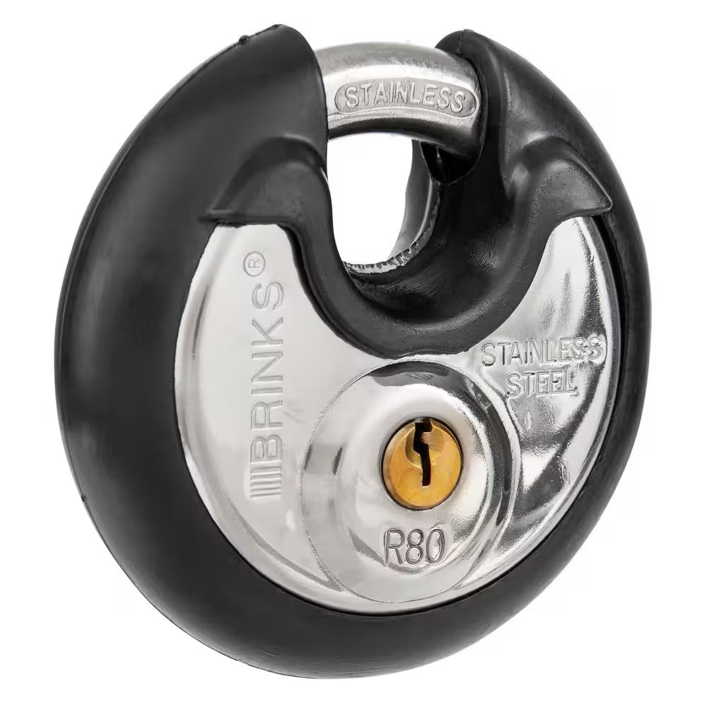 80 Mm Stainless-Steel Commercial Discus Padlock