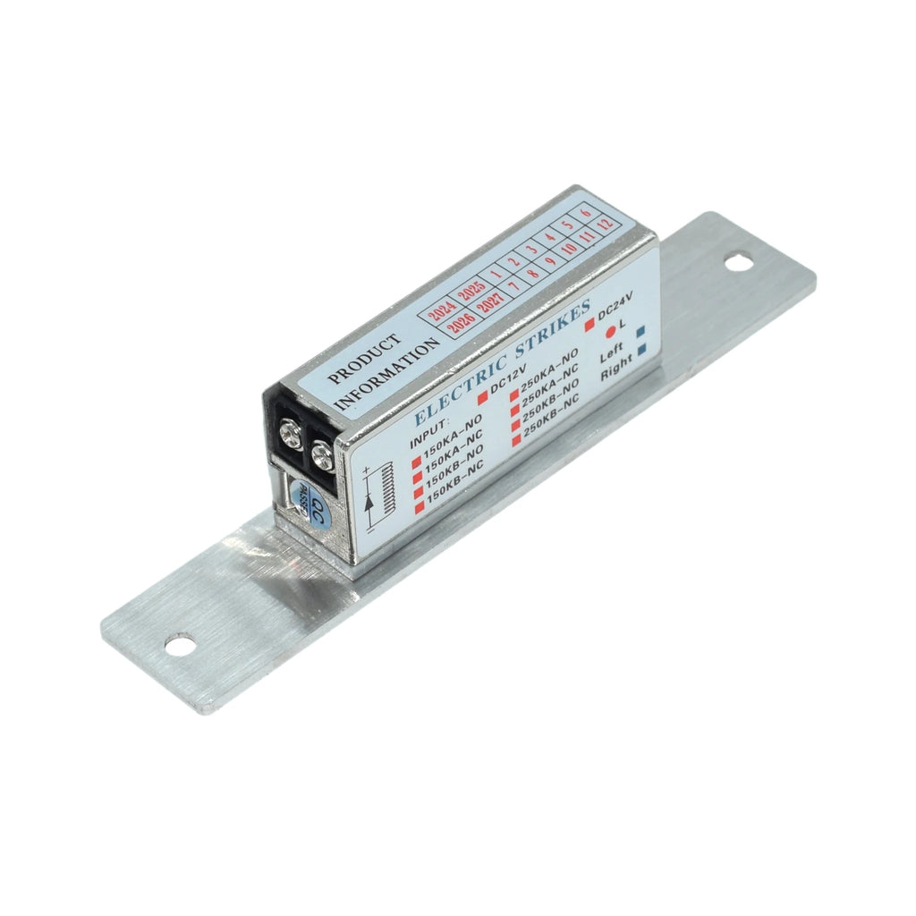 DC12V Electric Strike Lock Fail Secure or Fail Safe 400KG Holding Force 44Mm Lock Tongue for Access Control - thewrightstore