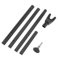 Door Security Bar 44-55 Inch Adjustable Door Security Bar Home Security Door Stopper Door Security 3 in 1 Door Jammer Security - thewrightstore
