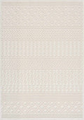 Drago White Washable Area Rug - thewrightstore