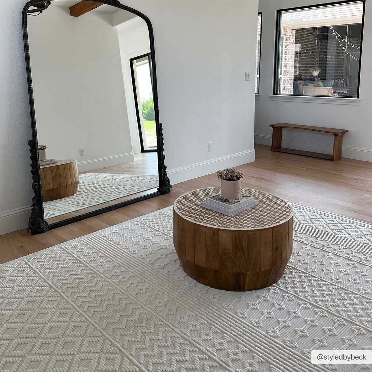 Drago White Washable Area Rug - thewrightstore