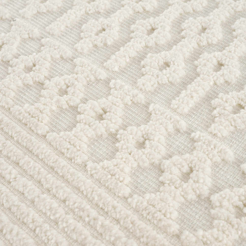 Drago White Washable Area Rug - thewrightstore