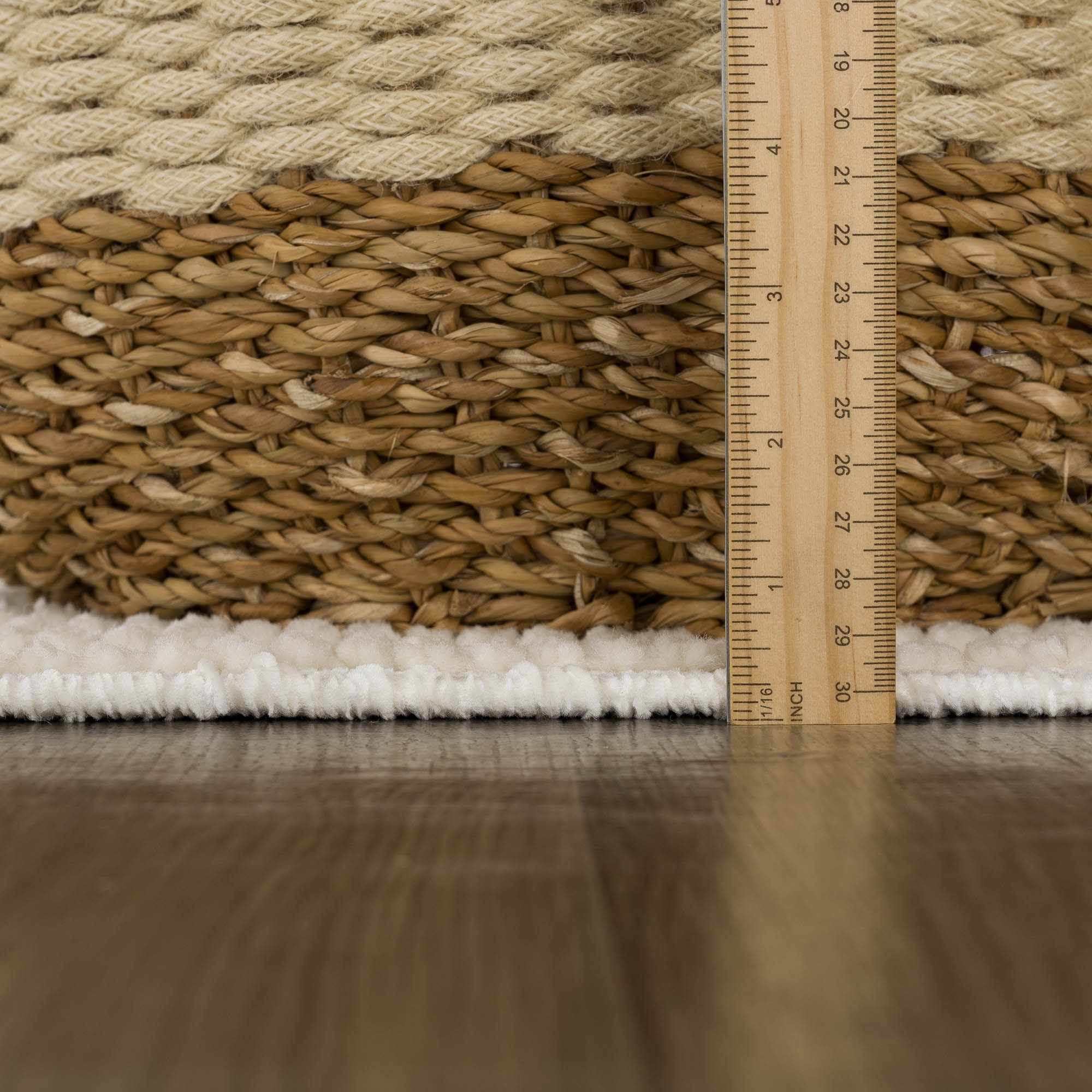 Drago White Washable Area Rug - thewrightstore