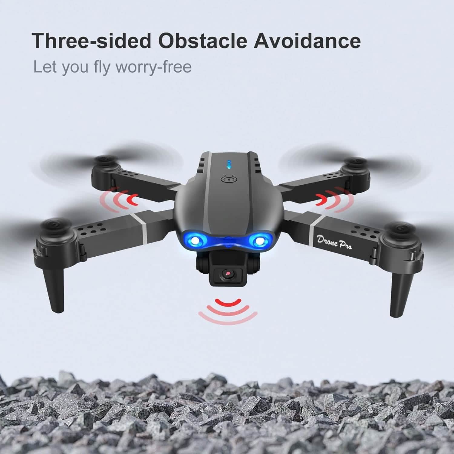 Drone HD Dual Camera, WiFi FPV Foldable RC Quadcopter - thewrightstore
