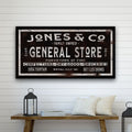 Dry Goods Sign | Personalized General Store Sign | Custom Rustic Farmhouse Sign - thewrightstore