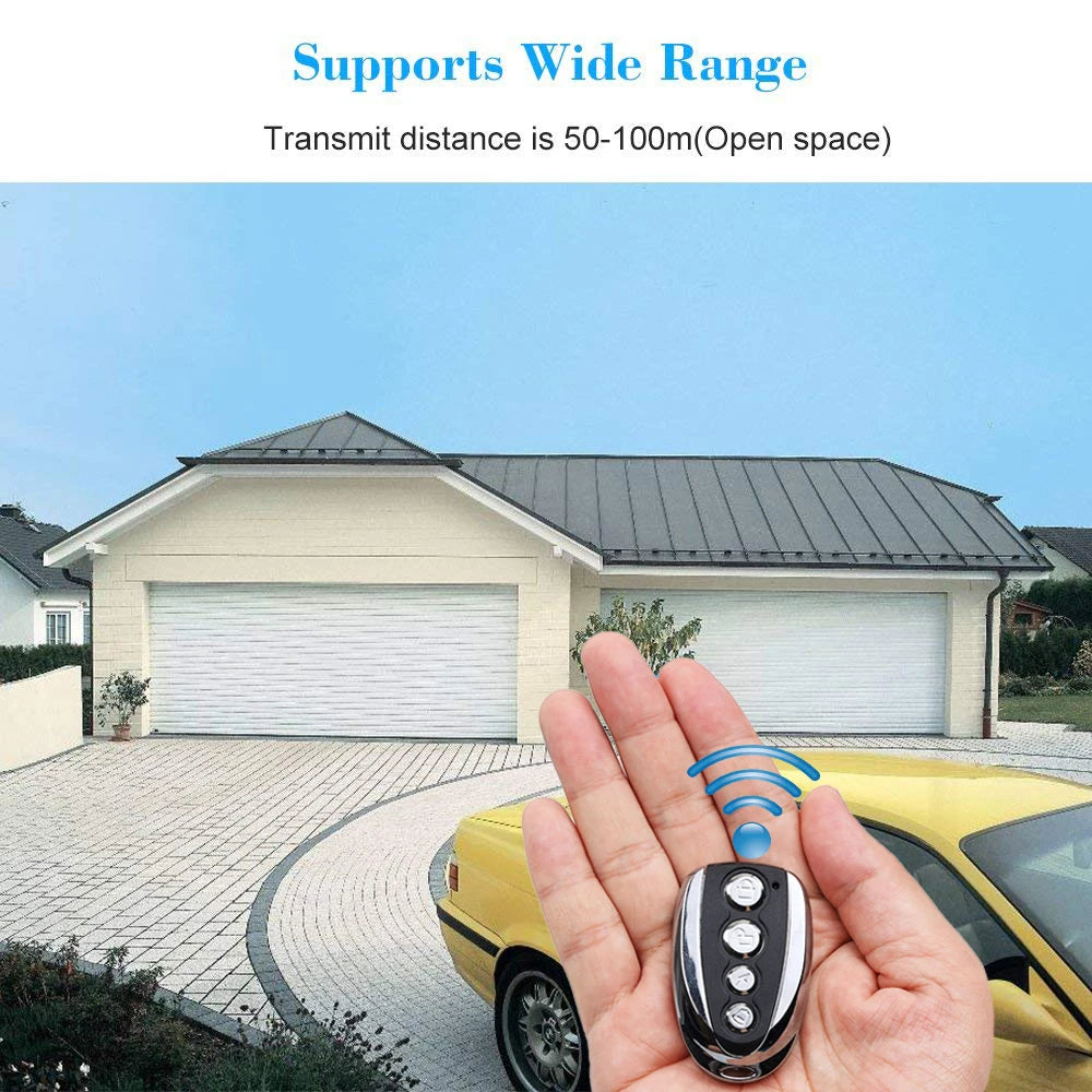 RF Wireless Auto Remote Control Duplicator Adjustable Frequency 433 Mhz Copy Clone Remote Controller for Garbage Car Gate Door