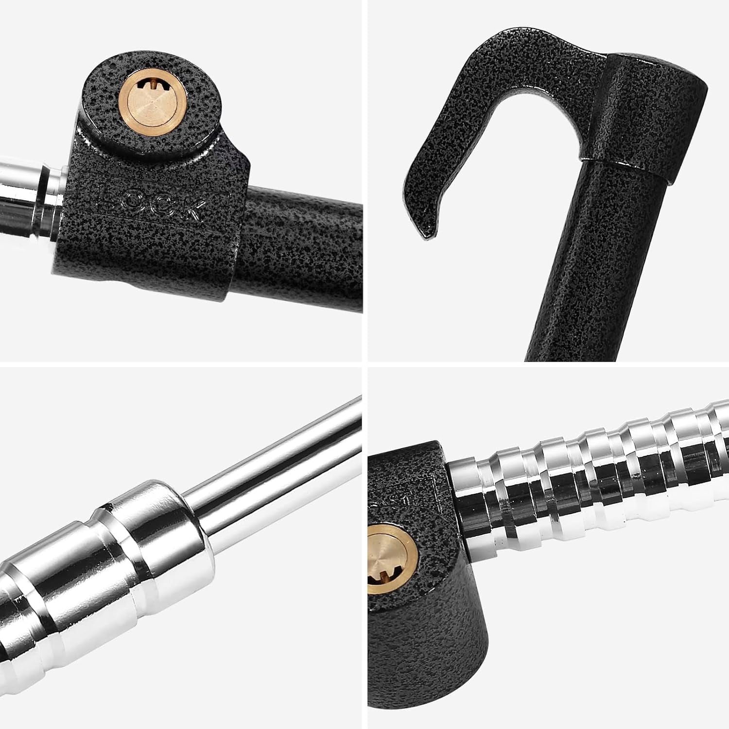 Steering Wheel Lock Anti-Theft Device - Car Security Solution for Theft Prevention (33.5 In)