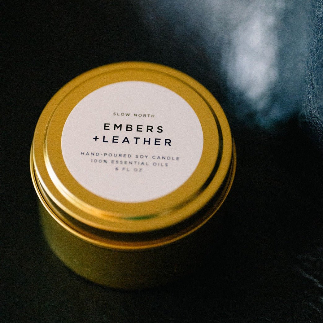 Embers + Leather - Vetiver + Cedar + Patchouli - thewrightstore