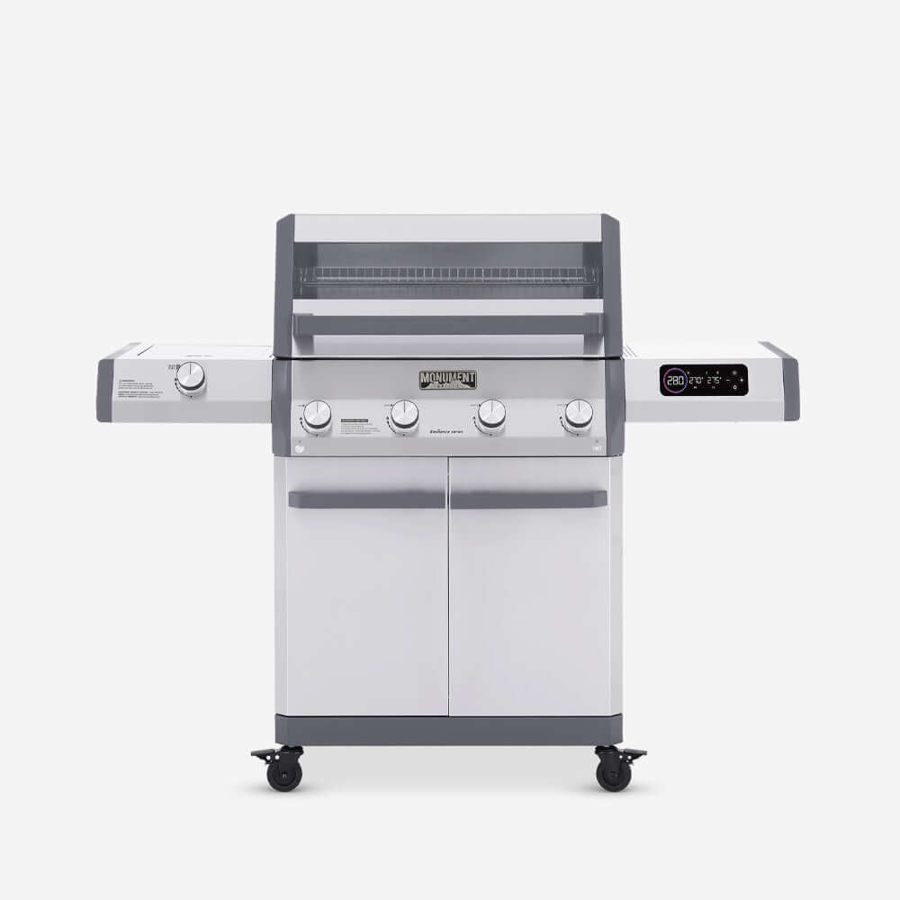 Eminence 405 | Chic Clearview® Smart Stainless Gas Grill - thewrightstore