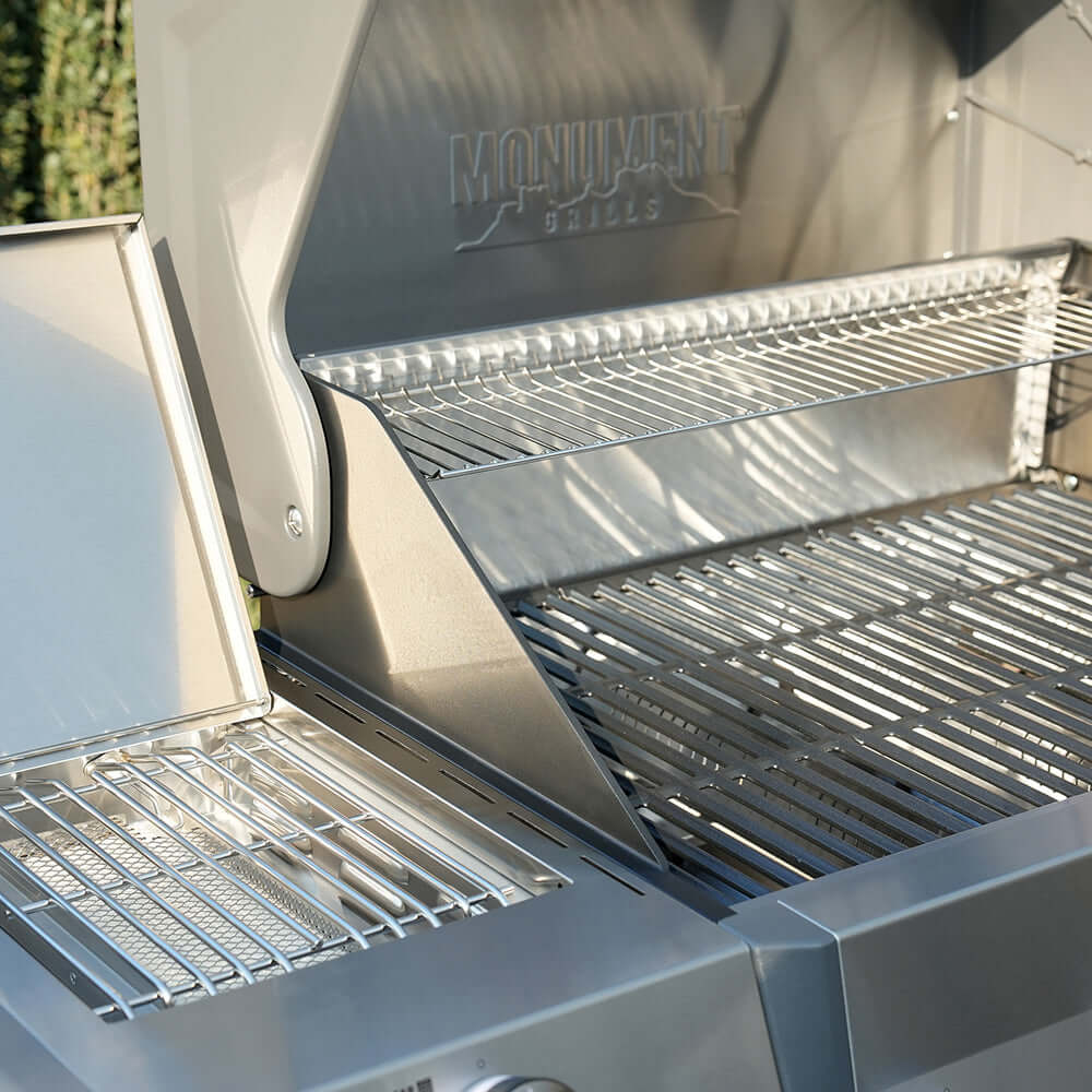 Eminence 405 | Chic Clearview® Smart Stainless Gas Grill - thewrightstore