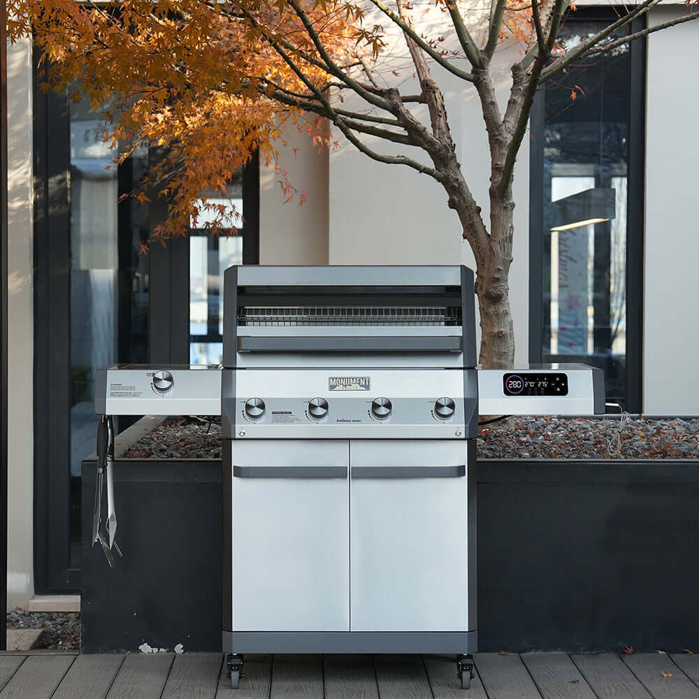 Eminence 405 | Chic Clearview® Smart Stainless Gas Grill - thewrightstore