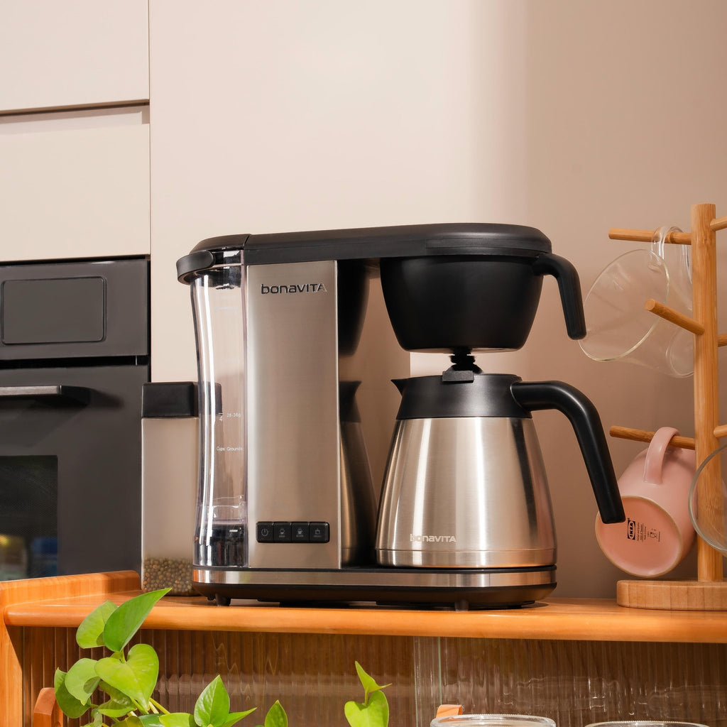 Enthusiast 8 - Cup Drip Coffee Brewer with 1.3L Thermal or Glass Carafe - thewrightstore