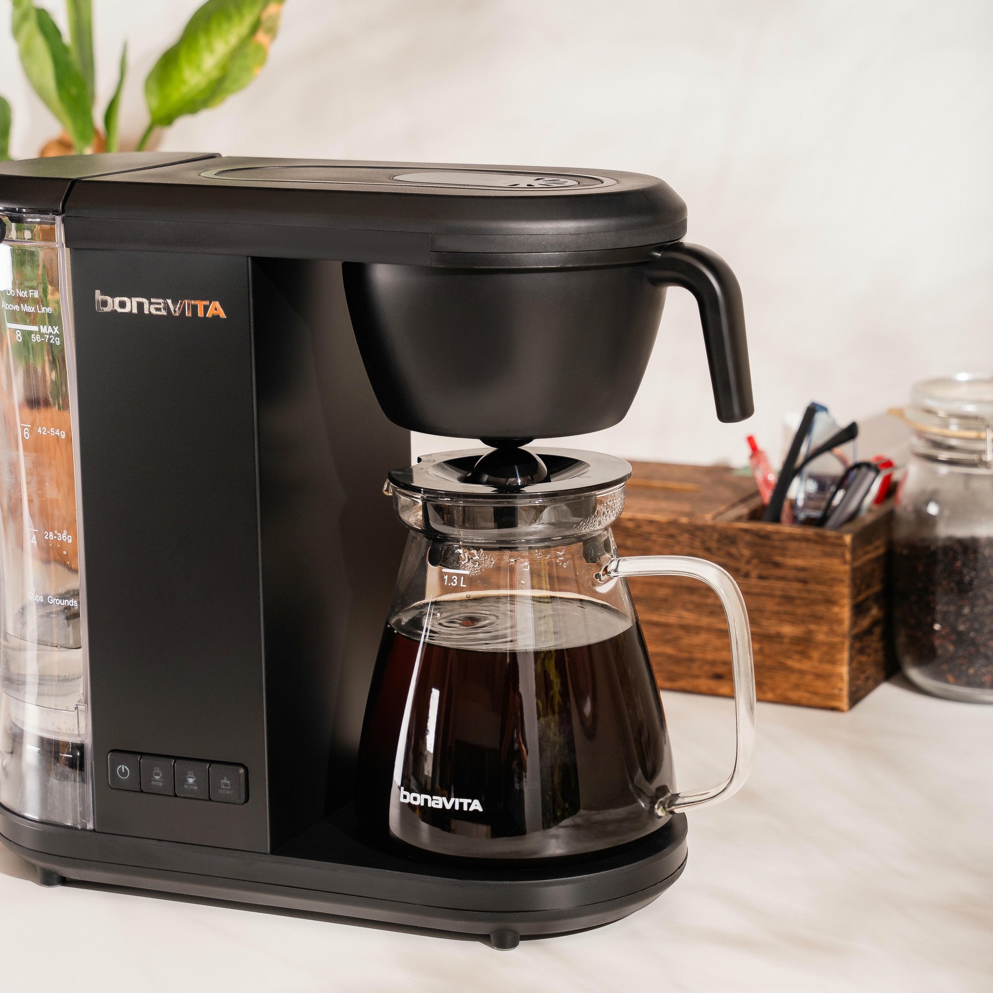 Enthusiast 8 - Cup Drip Coffee Brewer with 1.3L Thermal or Glass Carafe - thewrightstore