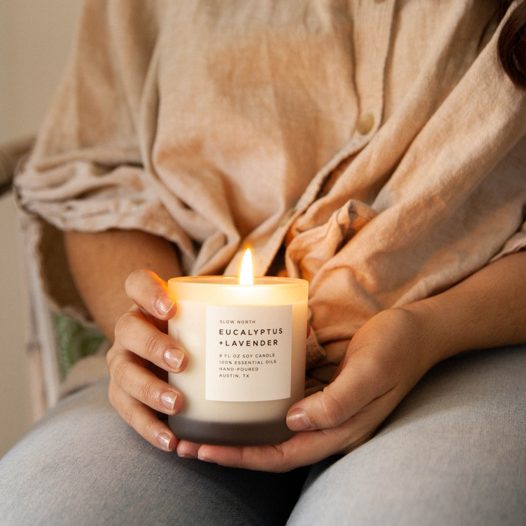 Eucalyptus + Lavender - Signature Candle - thewrightstore