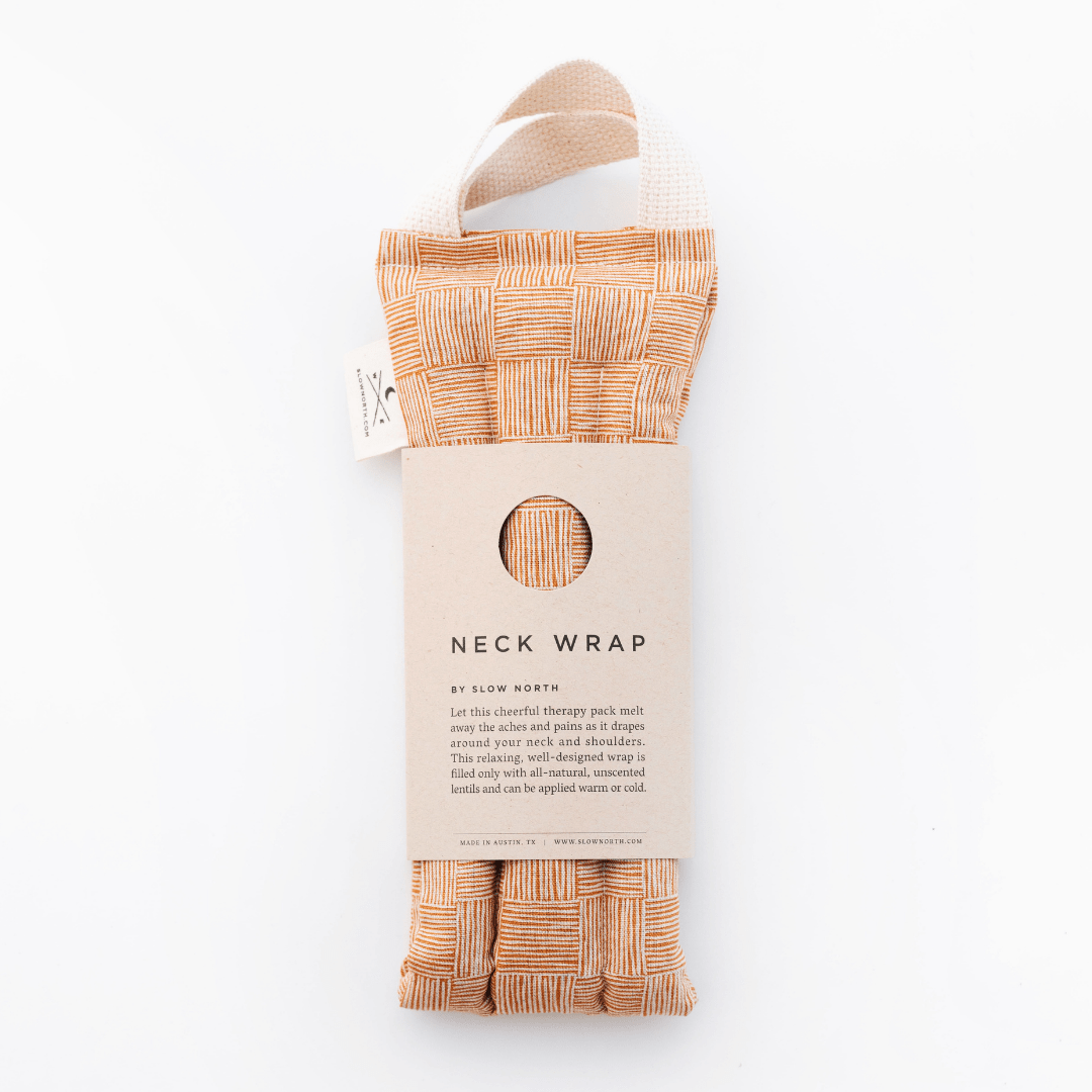 Eye Mask + Neck Wrap Bundle - Copper Fields - thewrightstore