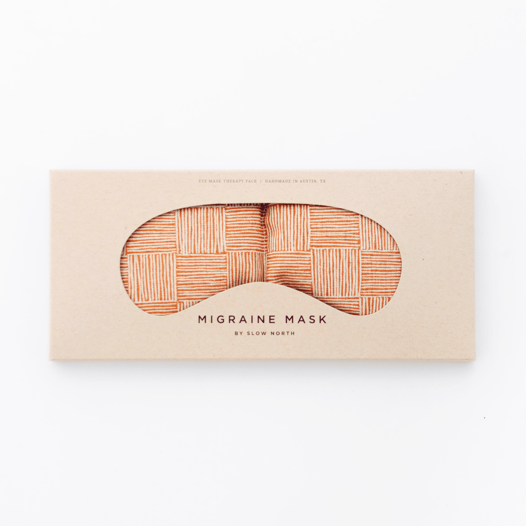 Eye Mask + Neck Wrap Bundle - Copper Fields - thewrightstore