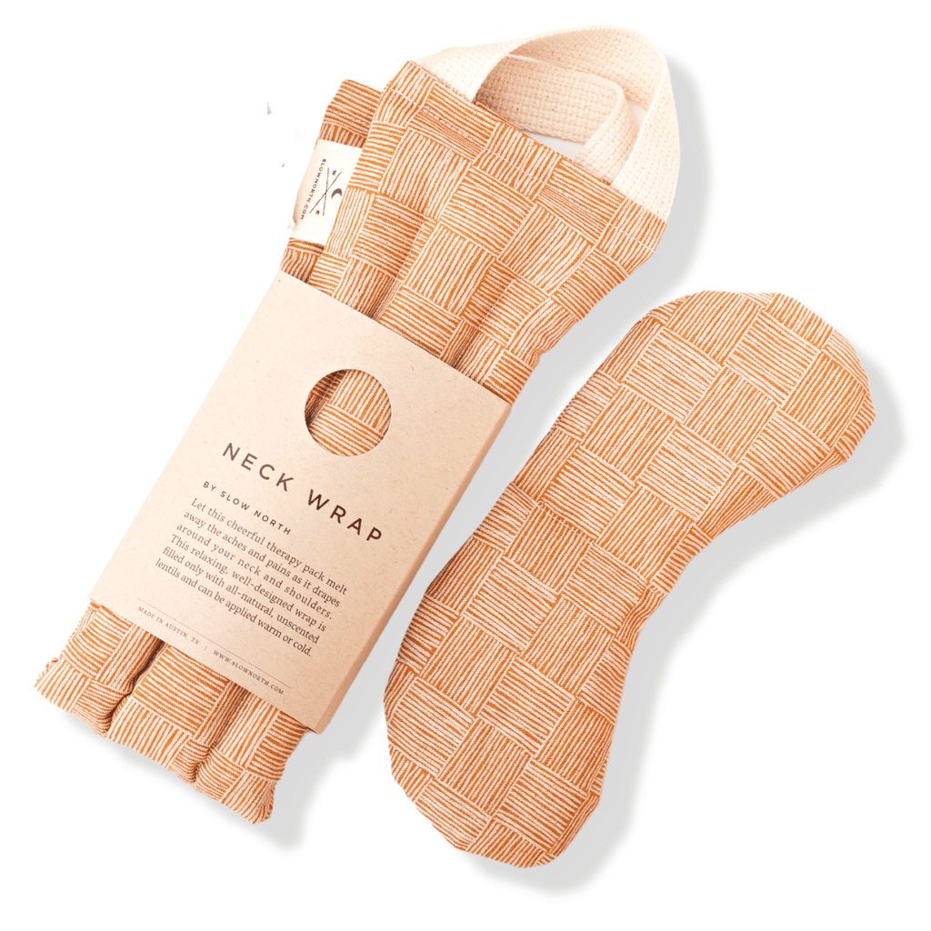 Eye Mask + Neck Wrap Bundle - Copper Fields - thewrightstore