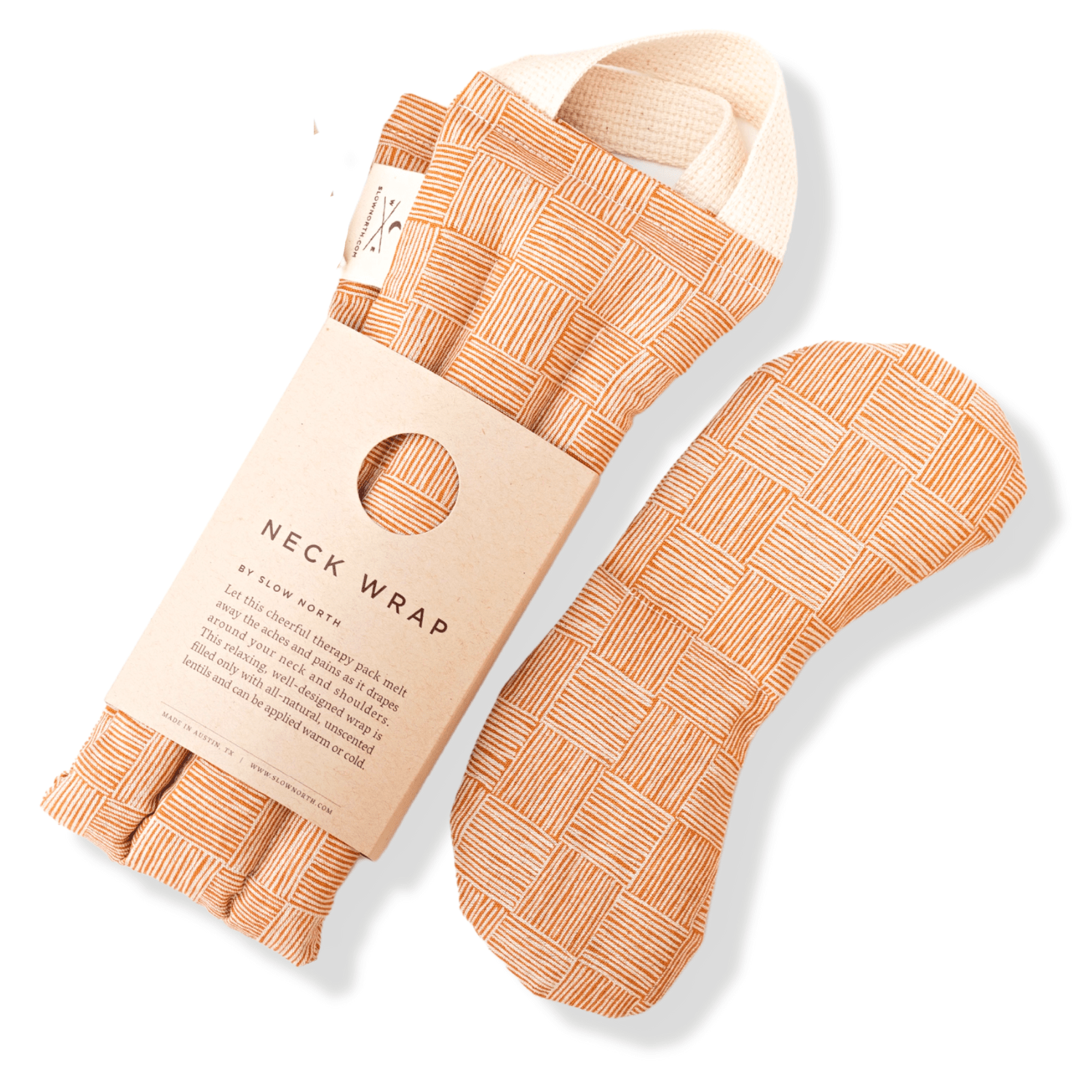 Eye Mask + Neck Wrap Bundle - Copper Fields - thewrightstore