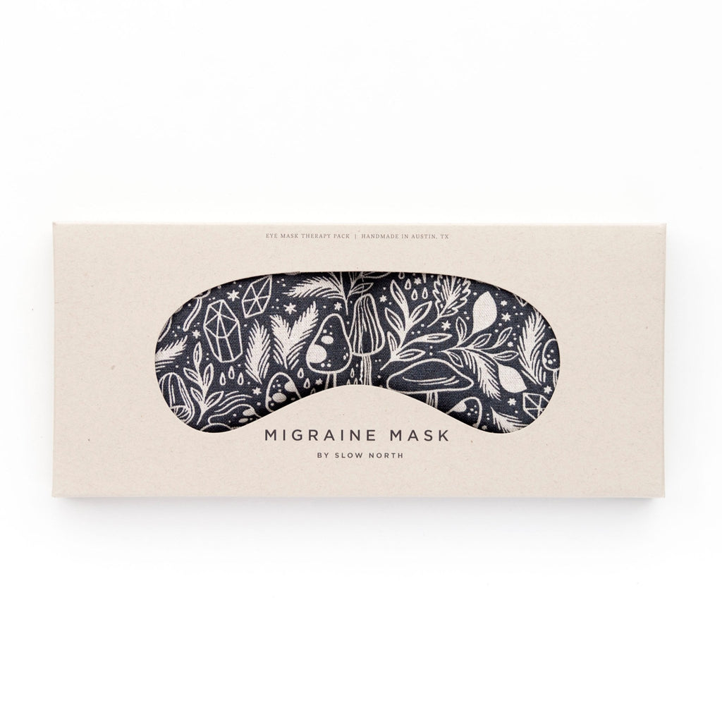 Eye Mask + Neck Wrap Bundle - Mystical Mushroom - thewrightstore