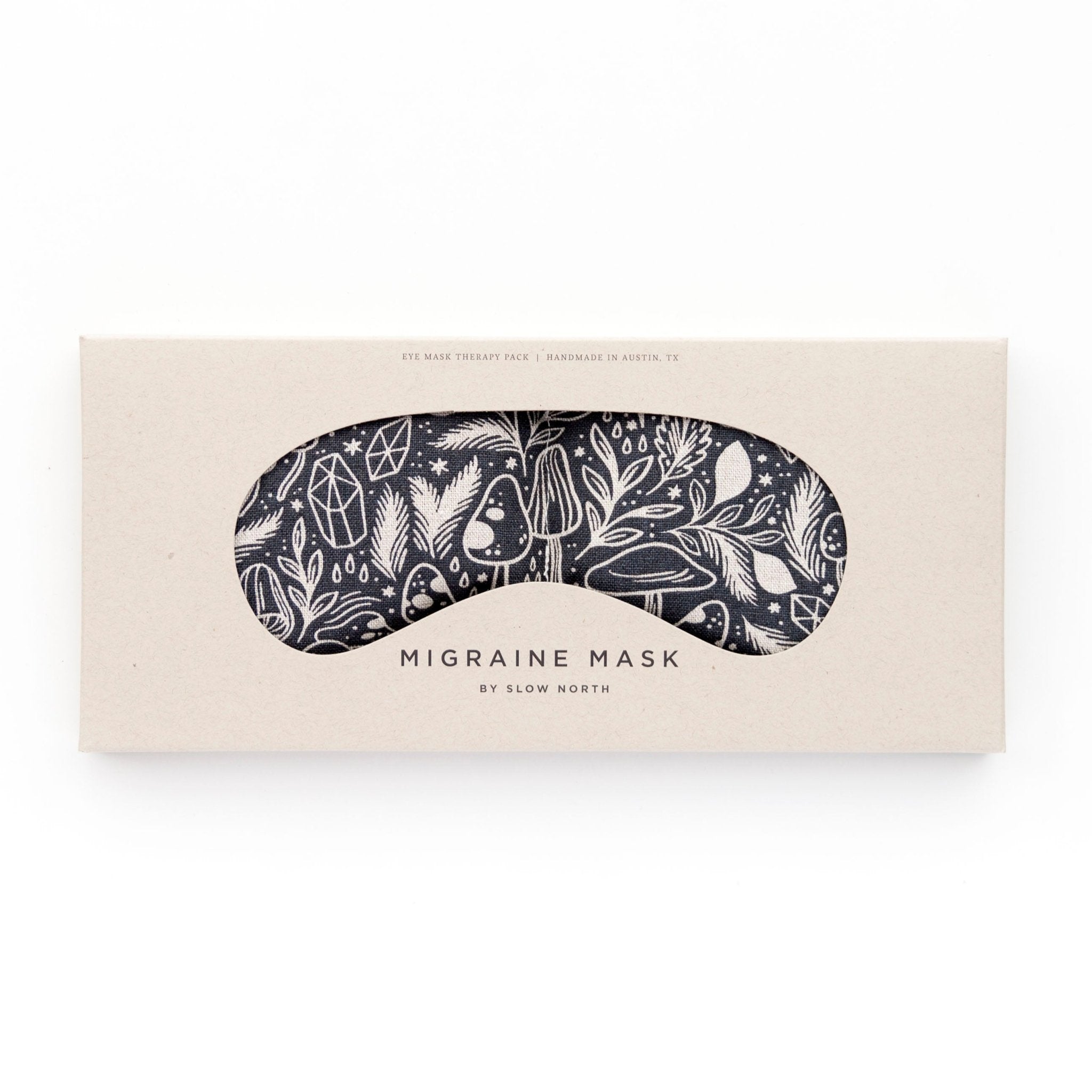 Eye Mask + Neck Wrap Bundle - Mystical Mushroom - thewrightstore